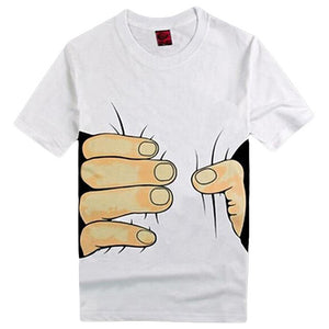 Giant Hand Squeezing T-Shirt